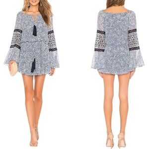 Alexis Lanelle Mini Dress in Capri Embroidery